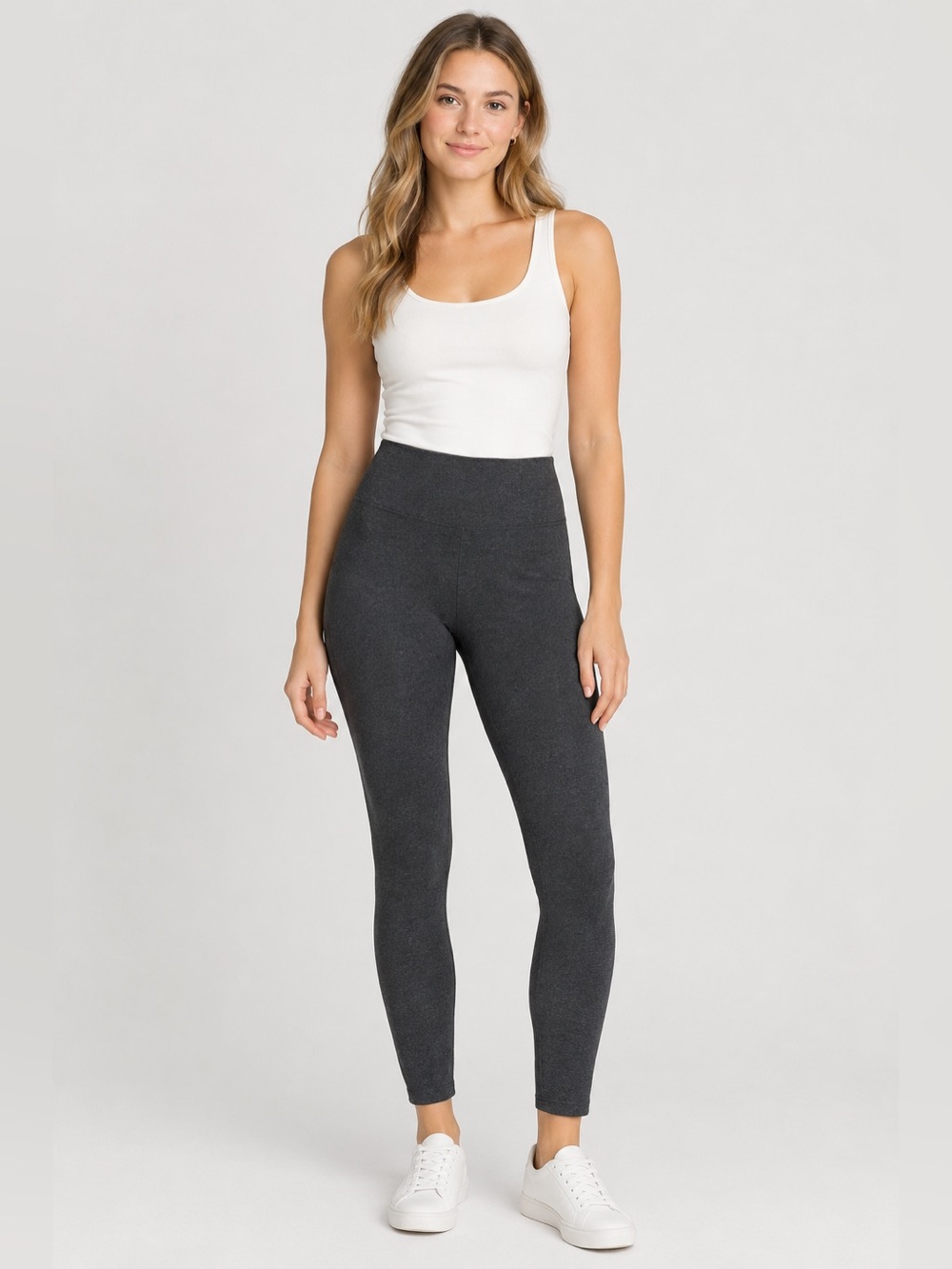 American Eagle Hi-Rise Leggings S Short | Dark Grey Gray
